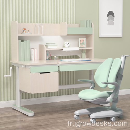 bureau pour enfants et chaises ajustives pour enfants pour enfants